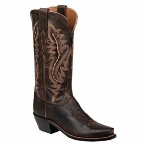 Lucchese Brown Heeled Boots